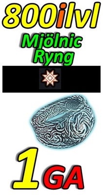 1GA Mjölnic Ryng 800 mocy SEZON Diablo 4 Gold Złoto Druid