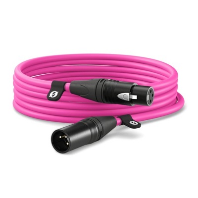 RODE XLR6M-P - Kabel mikrofonowy XLR 6m różowy