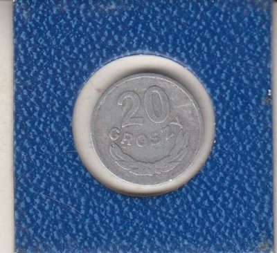 PRL 20 groszy 1963 z obiegu