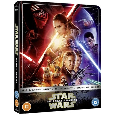 Star Wars: The Force Awakens 2015 4K Ultra HD Blu-ray UHD Steelbook