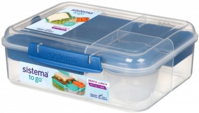 SISTEMA ŚNIADANIÓWKA LUNCHBOX BENTO TO GO 1,65L