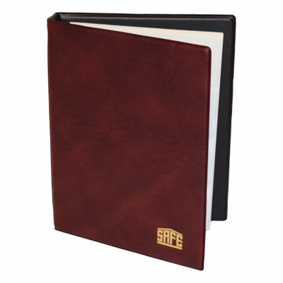 SAFE 550-1 | Stockbook A6 Burgundy with 5 white pages