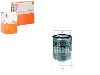 Фильтр топлива rvi messenger citroen ax saxo xsara с фото №1