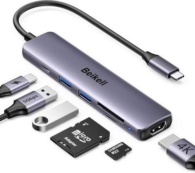 Beikell hub 7 w 1 usb-c