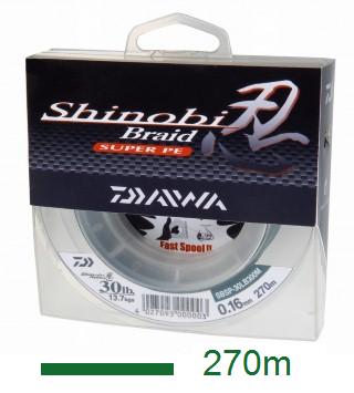 PLECIONKA DAIWA Shinobi Braid 10.0kg 0.16mm 270m