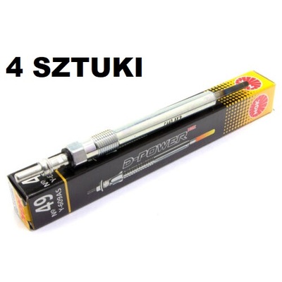 ŽVAKĖ KAITINIMO NGK D-POWER 49 5849, 4 VIENETAI 