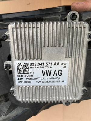 ПЕРЕТВОРЮВАЧ MODUŁ LED (СВІТЛОДІОД) VW AUDI SKODA 992941571AA