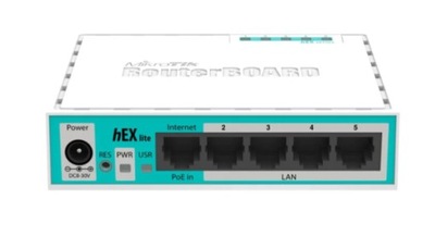 Router MikroTik hEX lite RB750r2 5 portów