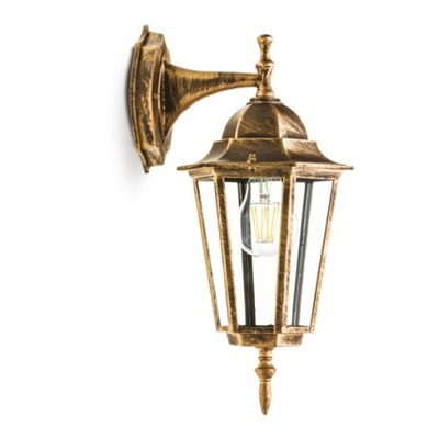 Lampa ogrodowa LO4102 ZŁOTA