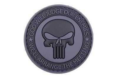 Naszywka PVC Morale Patch God Will Judge Our Enemies