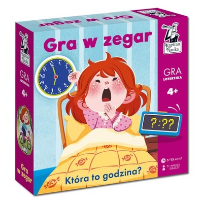 Tik Tak. Zegar. Gra edukacyjna