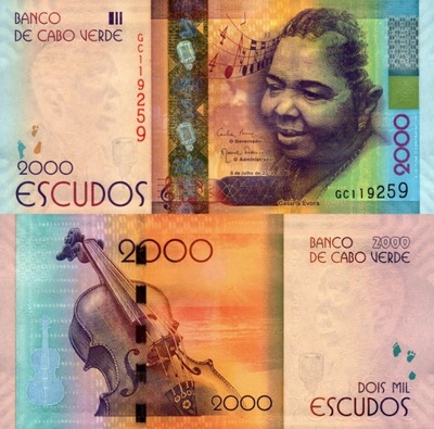 # REPUBLIKA ZIELONEGO PRZYLĄDKA (CABO VERDE) - 2000 ESCUDOS - 2014 - UNC