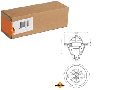 TERMOSTATO LÍQUIDO REFRIGERANTE FIAT DUCATO OPEL ARENA RENAULT MASTER I  