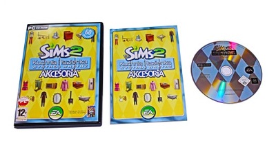 THE SIMS 2 KUCHNIA I ŁAZIENKA WYSTRÓJ WNĘTRZ PREMIEROWE BOX PL PC