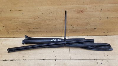 Уплотнители стекло дверь задняя правое комплект peugeot 406 фото №1