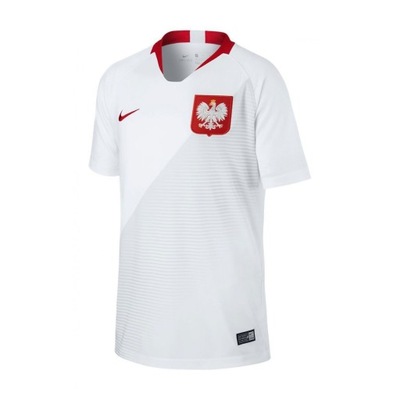 Koszulka Nike Junior Polska Home Stadium 894015-100 M (137-147cm)