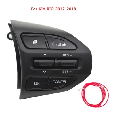 For Kia RIO K2 Picanto 2017 2018 RIO X LINE Steering Wheel Buttons P~68612