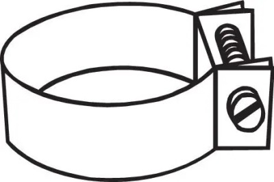 Хомут труби випускної 250-867 bosal фото №1