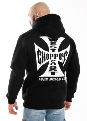 Męska Bluza z Kapturem West Coast Choppers OG Cross Hoody S