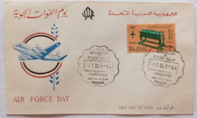 EGIPT FDC Dzień Sił Lotniczych 1965 rok.