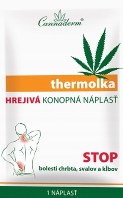 THERMOLKA PLASTER ROZGRZEWAJĄCY CANNADERM (1SZT)