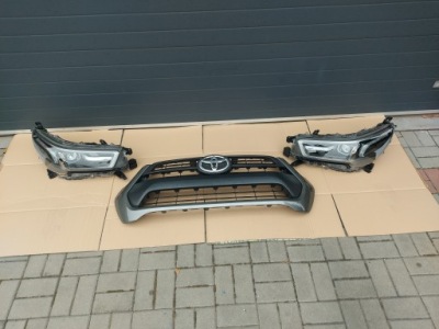 Решётка радиатора решётка радиатора решётка радиатора перед передняя toyota hilux fl lift lifting full led фото №1