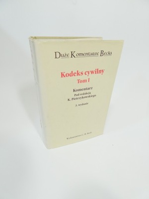 Kodeks cywilny tom I Pietrzykowski