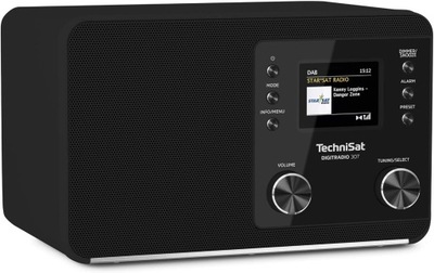 Radio sieciowe DAB+, FM TechniSat DIGITRADIO 307 czarne