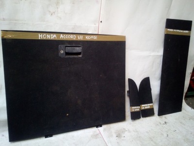 Підлога обшивка багажника accord vii kombi фото №1