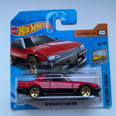 HOT WHEELS NISSAN 82 NISSAN SKYLINE R30 2018