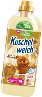 KUSCHELWEICH Płyn do płukania Glucksmoment 1 litr 38 prań