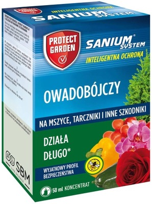 Sanium koncentrat owadobójczy 50 ml na mszyce