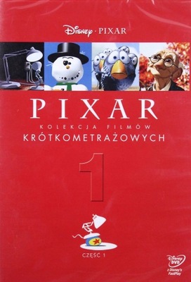 PIXAR KOLEKCJA KRÓTKOMETRAŻOWYCH 1 DVD FOLIA