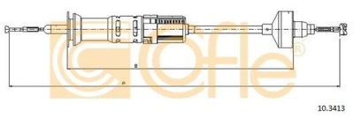 CABLE CONJUNTO DE EMBRAGUE VW GOLF 3 VENTO 91-97 1,6-2,0  