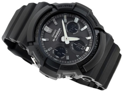 MĘSKI ZEGAREK CASIO GAW-100B-1AER G-SHOCK CZARNY