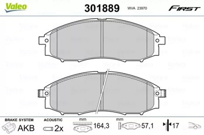 КОЛОДКИ ТОРМОЗНЫЕ 23970