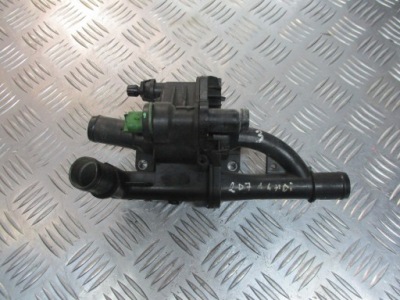 Корпус термостата peugeot 207 1.6 hdi фото №1