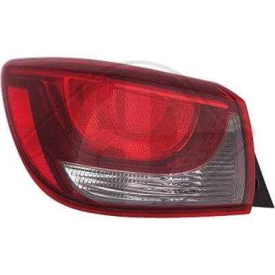 Лампа задня комбінована do mazda 2 15- фото №1