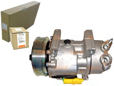 Behr hella компрессор компрессор кондиционера 6453jp фото №1