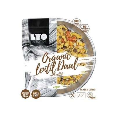 Lyo Food EKO Dhal Soczewicowy z kaszą 97g (370g)