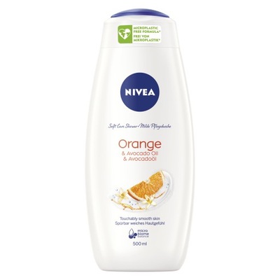 Nivea Orange and Avocado Oil Care Shower pielęgnujący żel pod prysznic