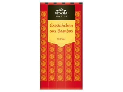 VITASIA Pałeczki do sushi bambusowe 10 par