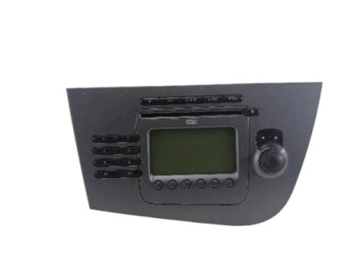 Радіо заводський seat leon ii 1p1035186b фото №1