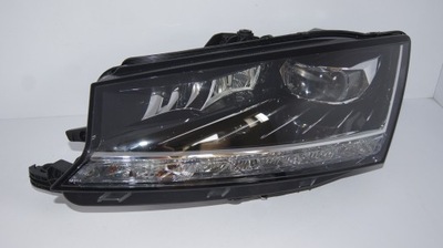 SKODA FABIA 3 RESTYLING FARO IZQUIERDA COMPLETO DIODO LUMINOSO LED  