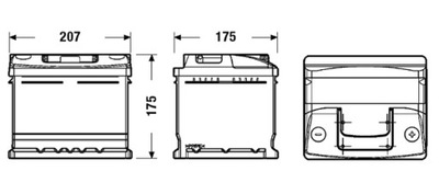 CENTRA CC412 BATERÍA  