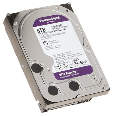 DYSK DO REJESTRATORA HDD-WD64PURZ 6TB 24/7 WESTERN DIGITAL