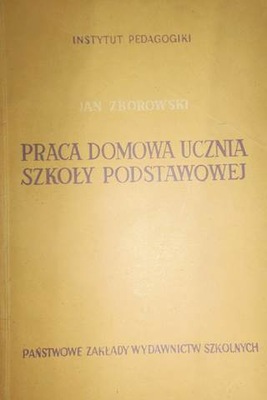 Praca domowa ucznia szkoły podstawowej - Zborowski