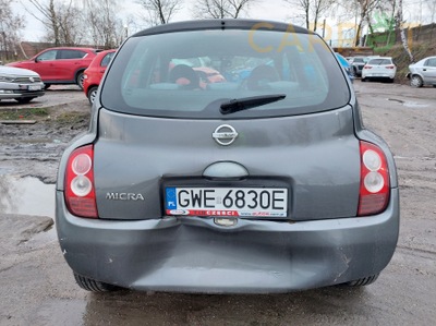 MICRA K12 03-10 AGARRADERO TRASERA DE TAPA BOTÓN MAGNÉTICO COLOR GRIS KY5 VARSOVIA  