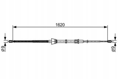 CABLE FRENOS DE MANO SKODA OCTAVIA 99-10  