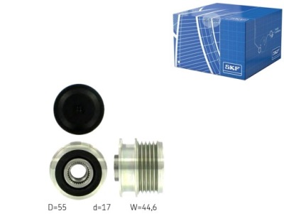Skf шкив генератора mercedes om668 skf фото №1